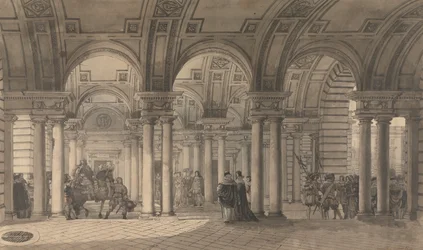 Somerset House, przedsionek Strand